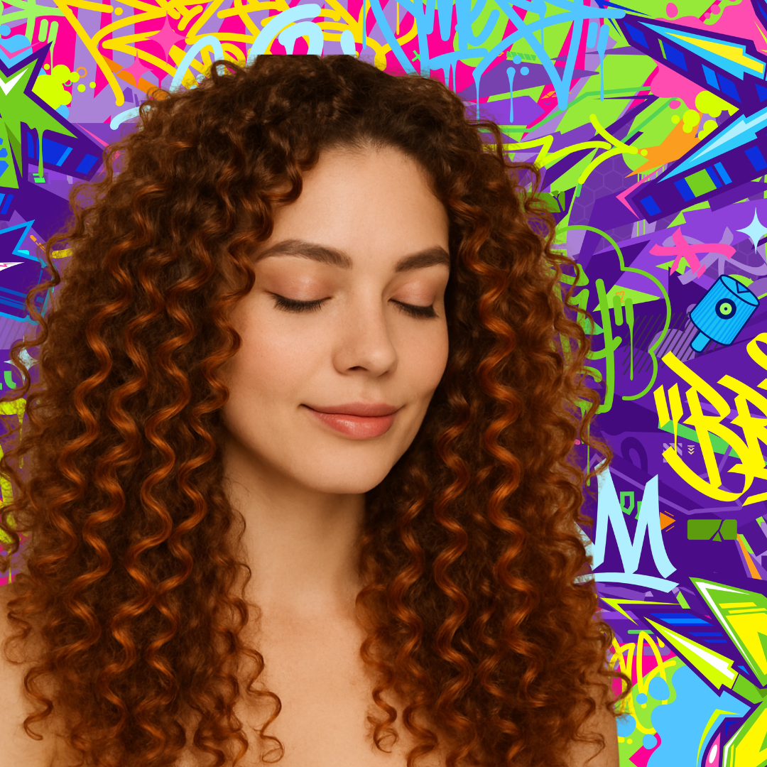 Curl Pattern Guide: Which Graffiti Art Colors Work Best for Your Hair Type