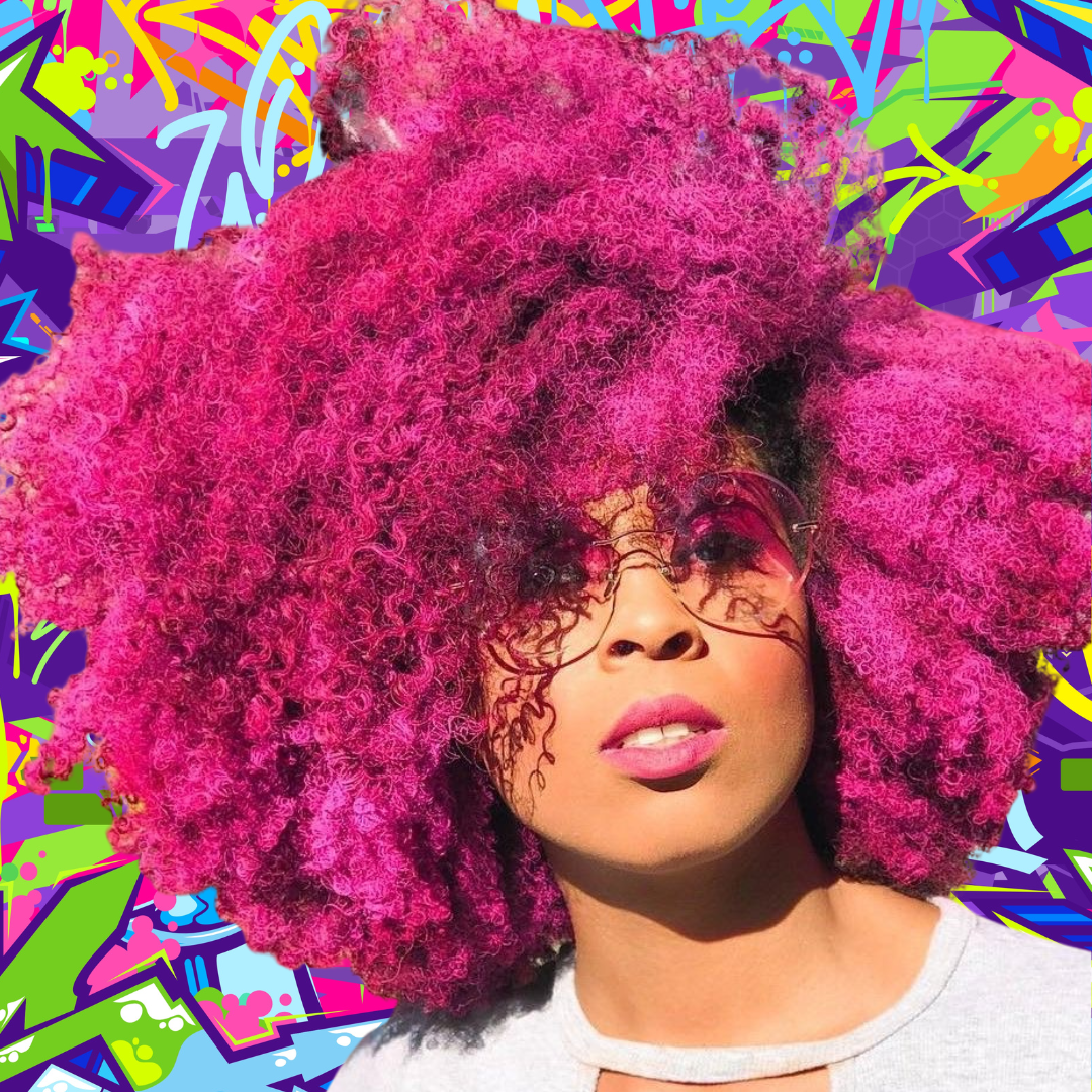 Bodacious Pink - Graffiti Art Temporary Hair Color Paint (6 oz.)