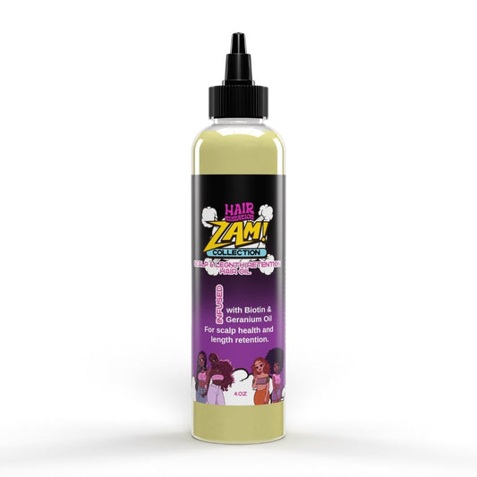 The ZAM Effect! Scalp & Length Retention Hair Oil - 4oz - HairNimation Hair Oil