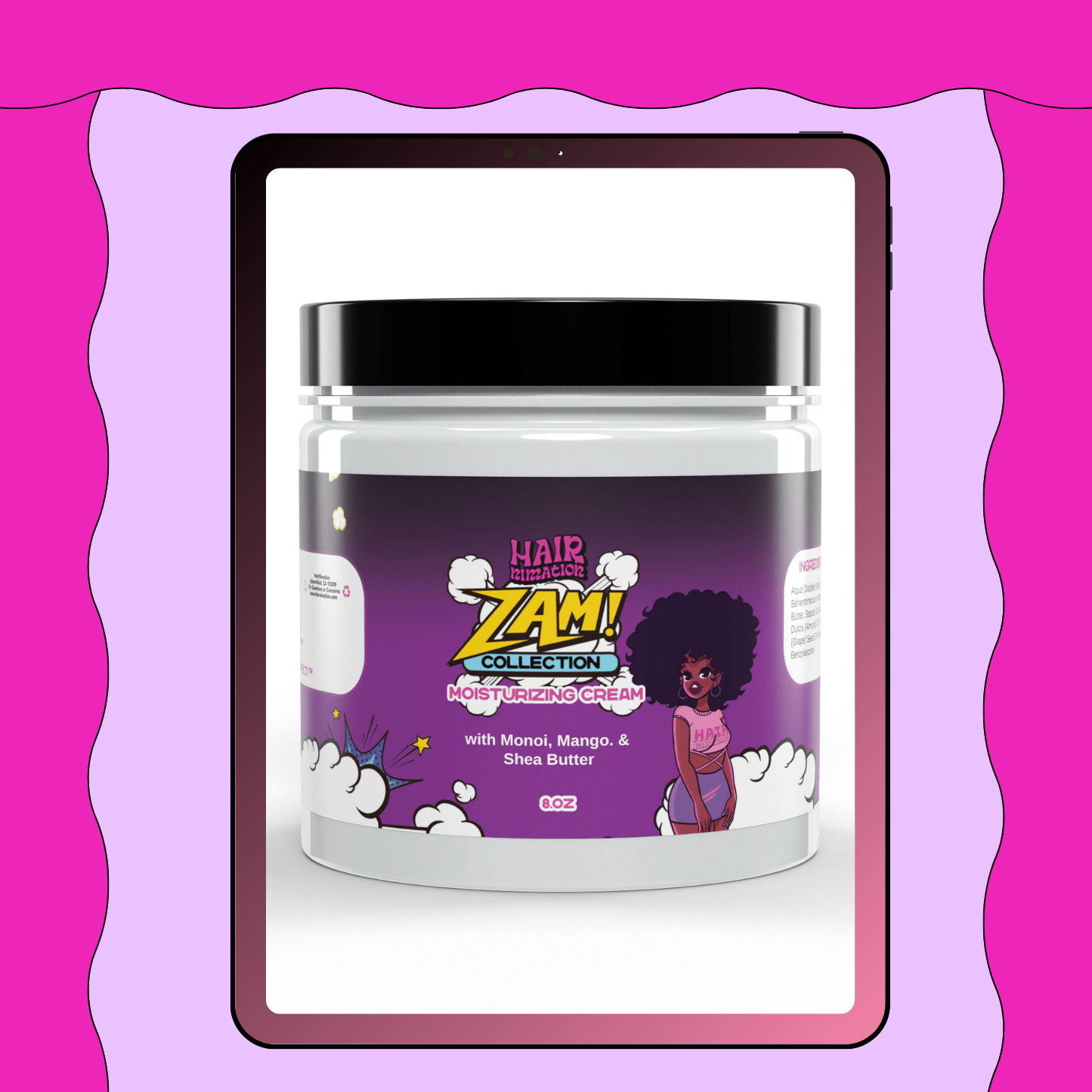 The ZAM Effect Collection! Moisturizing Cream - HairNimation Moisturizing Cream